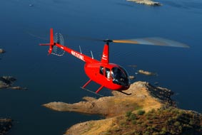 N630ML Over Lake Pleasant