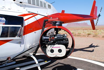 Camera on Helicopter