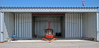 Zero Mike Lima in its Quincy Hangar