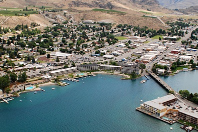 Chelan, WA from the Air Chelan, WA from the Air