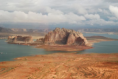 Lake Powell with Clouds Lake Powell with Clouds