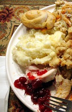 Half plate of Food