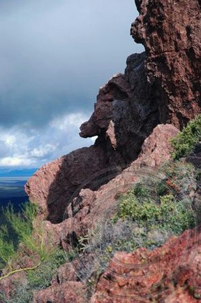 On Vulture Peak Trail On Vulture Peak Trail