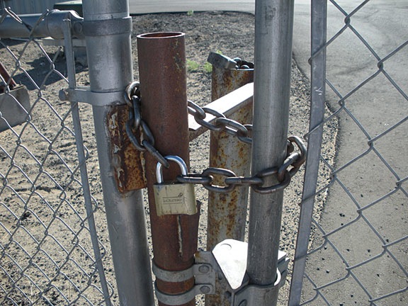Locked Gate?