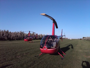 Helicopters at Othello