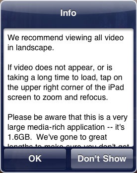 Annoying Dialog