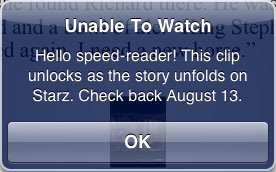 Unable to Play