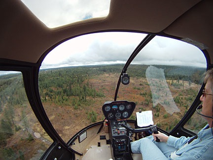 Scud Running in a Helicopter