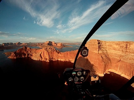 Over Lake Powell
