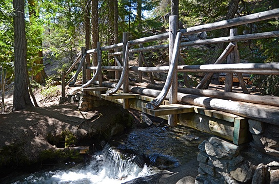 Bridge at the Top  of the Falls