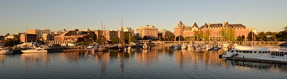 Sunset over Victoria