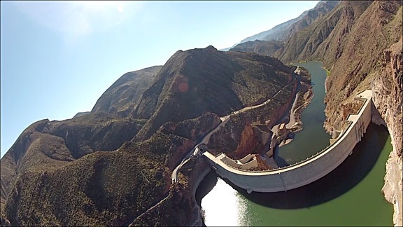 Dam at Roosevelt Lake