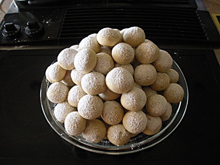 Snowballs from my Oven