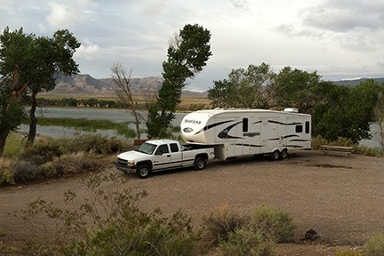 The Mobile Mansion in Tow