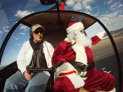 Santa and Pilot