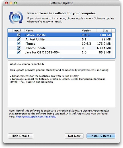 Software Update Woes