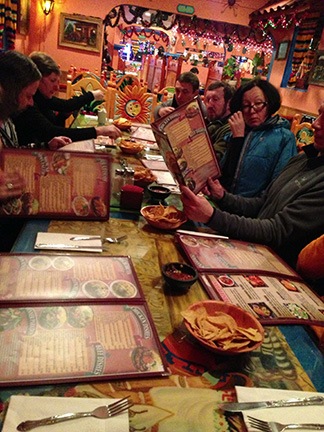 Dinner with Russians
