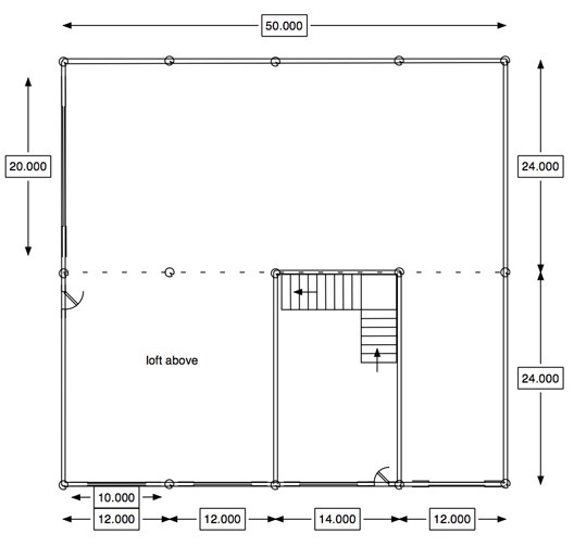 Downstairs Floorplan
