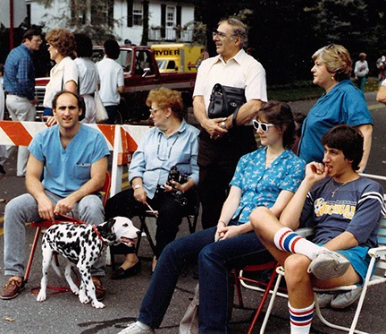 At the Parade