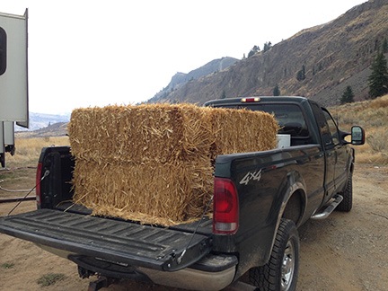 Straw in Truck
