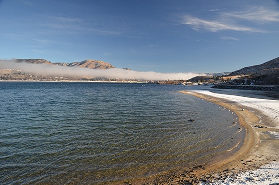 Fog over Chelan