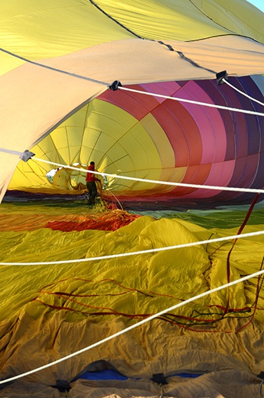 Inside the Balloon
