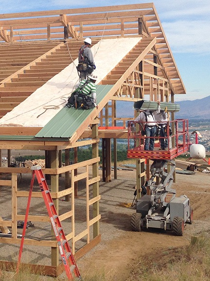 Starting on the Roof