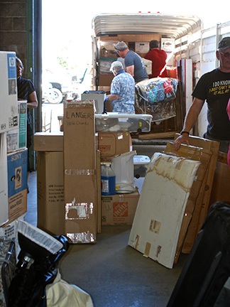 Loading the Horse Trailer