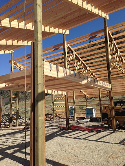 Second Floor in Progress