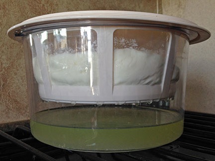 Straining Yogurt