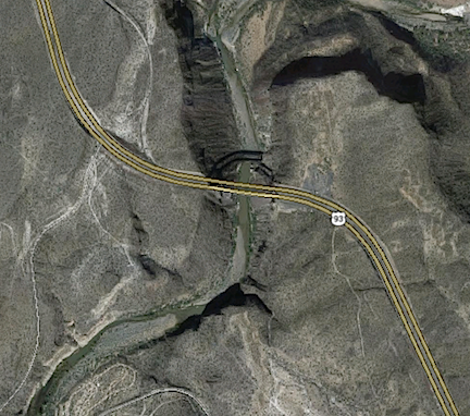 Burro Creek Satellite