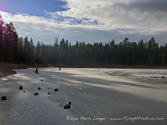 Clear Lake, Frozen