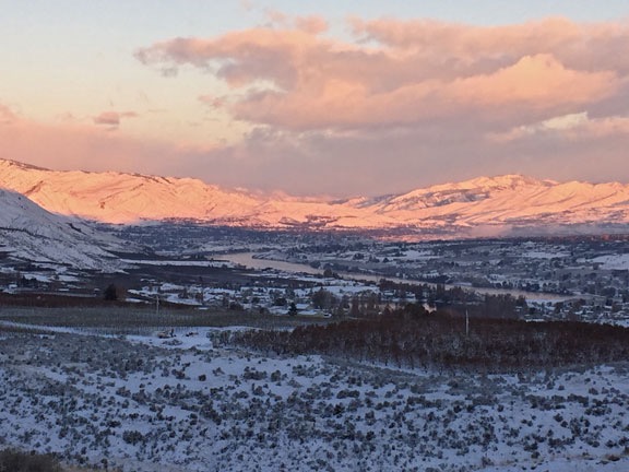 First Light on a Snowy Morning