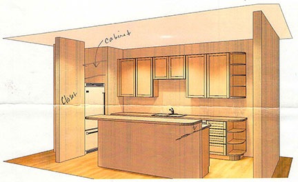 Kitchen Drawing