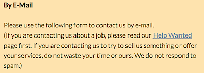 By Email