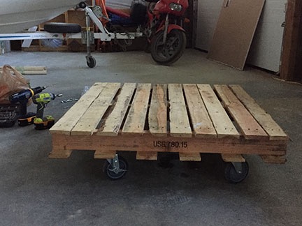 Finished Pallet Dolly