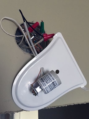 Sconce Installation Step 2