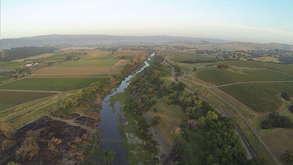 Cache Creek at Dawn
