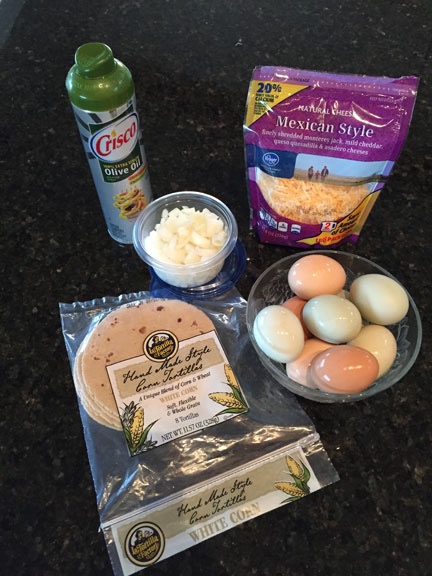 Breakfast Taco Ingredients