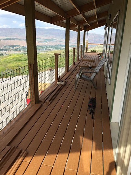 Deck almost done