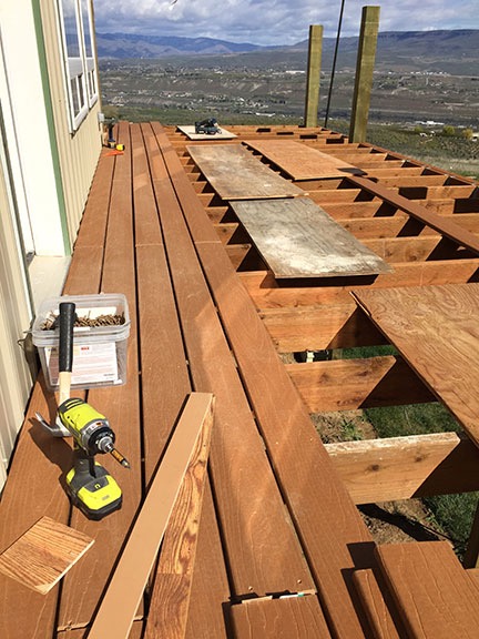 Laying Deck