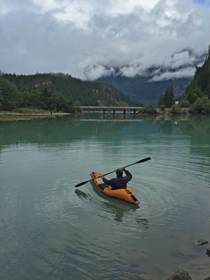 Kirk in a Kayak