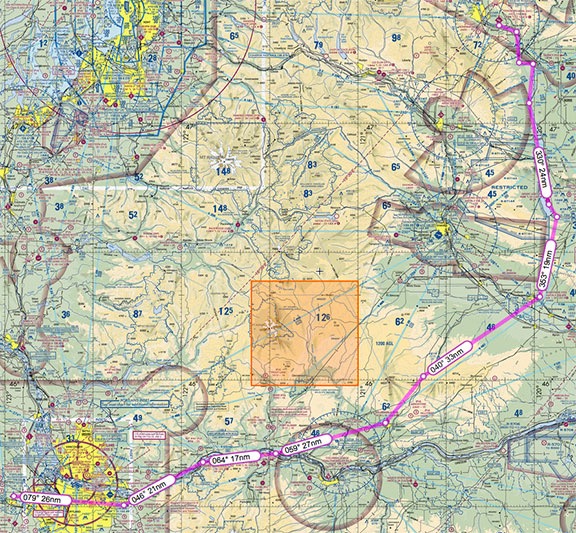 Hillsboro to Wenatchee Route
