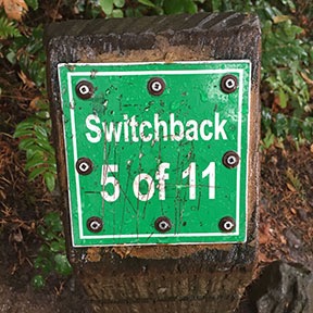 Switchback Sign