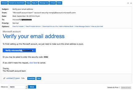 Verify Address
