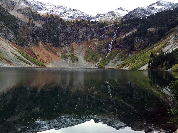 Rainy Lake Reflection