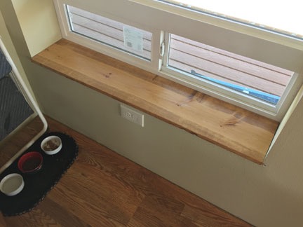 Kitchen Window Sill
