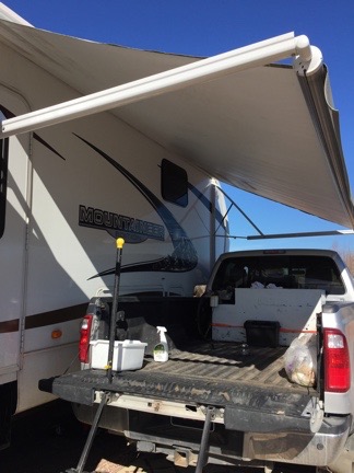 Cleaning the Awning