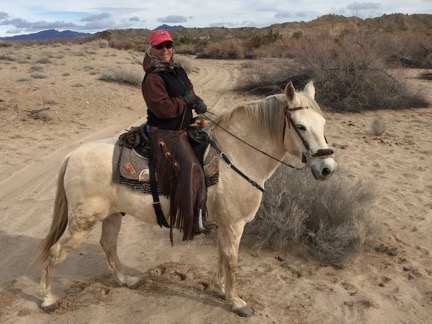Janet on Cerro