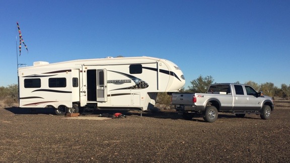 Quartzsite Campsite